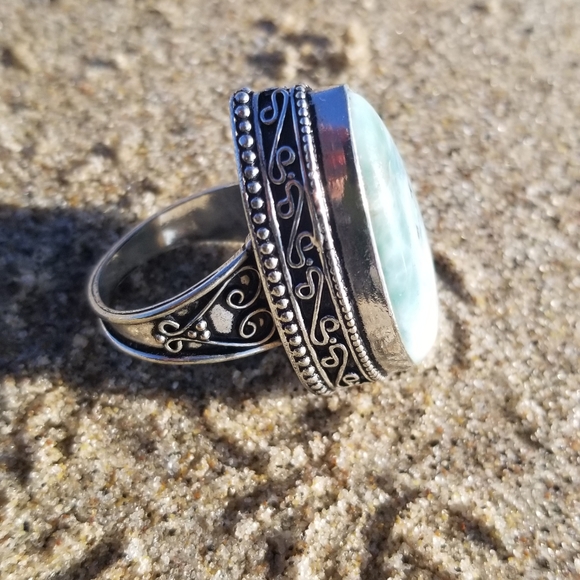 Larimar Ring - Picture 2 of 2